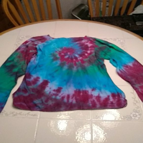 Tye dye women's top 16 - Picture 3 of 3